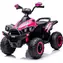 CHIPOLINO Pojazd elektryczny Quad ATV Speed Pink / Silnik 2×35 W / 2,2-4,3 km/h / Akumulator litowo- ION 10,8 V/5 Ah