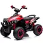 CHIPOLINO Pojazd elektryczny Quad ATV Speed czerwony / 2x 35 W / Li- ION 10,8 V / 5 Ah / do 4,3 km/h / światła i muzyka