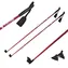 Kije do narciarstwa biegowego CALTER X-SNOW 125 cm czerwone / aluminium 6061 / średnica 16 mm / rączka plastikowa