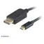 Akasa AK-CBCA11-18BK / Kabel USB-C do DisplayPort / 4K@60Hz / 1,8 m