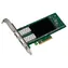 DELL Intel E810-XXV / Karta sieciowa / 2-portowa / 10/25GbE SFP28 / PCIe / Pełna wysokość / V2