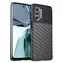 Etui Hurtel Thunder czarne / Wytrzymałe silikonowe etui / Motorola Moto G62 5G