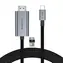 Kabel Tech-Protect UltraBoost szary / USB-C - HDMI 2.1 / 8K 60Hz / 2 m