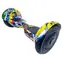 Eljet Roadster Hoverboard Graffiti Yellow / Hoverboard / 2x 350W / 12 km/h / zasięg 10 km / ładowność 120 kg