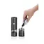 AdHoc i.Mill Duo ciemnoszary / Młynek do soli i pieprzu / USB-C / mechanizm ceramiczny / wysokość 23,5 cm
