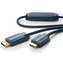 Kabel ClickTronic HQ OFC DisplayPort - HDMI typ A / złącza pozłacane / 3D / MM / 20m