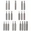 Wkrętak elektryczny StarTech 20 bitów / Wkrętak elektryczny / Srebrny / Zasilany bateryjnie / 180×16 mm / 52 g