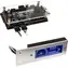 Lamptron TC20 srebrny / Kontroler prędkości wentylatora i dioda LED RGB / Gniazdo PCI / 1 kanał