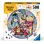 Ravensburger Puzzle okrągłe Kubuś Puchatek / 500 elementów