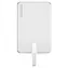Flextail Zero Power Metal 5000 mAh srebrny / Power bank / Uchwyt magnetyczny / 5000 mAh / 7 mm