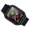 USAMS US-ZB073 czarny / Pasek / Nylon / Do zegarka Apple Watch 4/5/6/7/SE/SE3 40/41 mm
