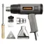 Pistolet na gorące powietrze STHOR 1000/1500W / Pistolet na gorące powietrze / 230V / 375/495°C / + akcesoria