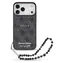 Guess PU 4G czarny / Pasek / MagSafe / iPhone 17 Pro Max
