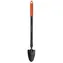 Łopata Black&Decker 77 cm / regulowana długość 77-105 cm / ostrze spiczaste / waga 681 g