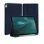 Etui Etteri Flip ciemnoniebieskie / do Apple iPad Air 4 2020/5 2022 10.9"/6 2024/7 2025 11" / podstawka