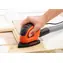 Black&Decker BEW230BC-QS / Szlifierka mysia / 55 W / 15 szt. akcesoriów + torba