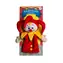 TEDDIES Pacynka Kašpárek z dzwoneczkiem 27 cm / Otwór na rękę / Miękki plusz