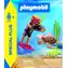 Playmobil Figurka Wakacje na plaży 72151 Nurek z żółwiem / Specjalny PLUS