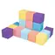 2KIDS TOYS Kostki piankowe pastelowe / 18 szt. / od 2 lat