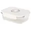 Compactor na żywność ASPIFRESH L / Szklany pojemnik próżniowy na żywność / 1040 ml / 19,7 x 14,7 x 6 cm