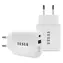 Ładowarka sieciowa TESLA T220 biała / Ładowarka / podwójna / 25 W / PD 3.0 / PPS