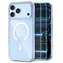 Tech-Protect FlexAir Hybrid MagSafe przezroczysty / Zestaw etui i szkła ochronnego / Apple iPhone 17 Pro, 18 Pro / MagSafe