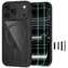Tech-Protect MagOne CC przezroczysty czarny / Etui + szkło hartowane 2 szt. / Apple iPhone 17 Pro, 18 Pro / MagSafe