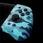 Funlab Luminpad Camouflage Blue / Kontroler bezprzewodowy / Nintendo Switch, Switch OLED / Gripcon / ergonomiczny uchwyt