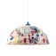 GRAFFITI prezent wielokolorowy / Lampa wisząca / E27 / maks. 60W / bez żarówki / 41cm / IP20