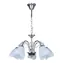 CAMELOT chromowana lampa wisząca prezentowa / 5x E14 / maks. 60W / bez żarówki / 53 cm / IP20