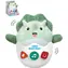 WIKY Pluszowy bujany dinozaur Roly Poly / Zabawka bujana / Światło i dźwięk / 20 cm / od 6 miesięcy