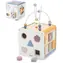 VIGA PolarB Activity Box / Drewniana zabawka edukacyjna / 8 w 1 / ksylofon / wkładka / labirynt / od 18 miesięcy