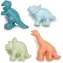 ECOIFFIER Foremki Dinozaury / 4 szt. / wys. 15 cm / od 18 miesięcy