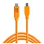 Tether Tools USB-C - Mini USB B 5pin pomarańczowy / Kabel / USB 2.0 / 4,6 m