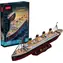 Puzzle 3D CubicFun Titanic / 125 elementów / 60,9 x 10,1 x 20,8 cm