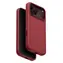 UNIQ Lino Cranberry red / Etui / Apple iPhone 17 Pro Max, 18 Pro Max / Płynny silikon