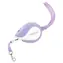 Rojeco Mini Pet fioletowa / Smycz dla psa / Samozwijająca / 3 m / do 15 kg