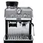 DeLonghi EC 9155.MB La Specialista Arte srebrny / Ekspres do kawy dźwigniowy / 1400W / 2,5 l / 15 barów / spieniacz do mleka / młynek / wyprzedaż