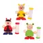 Stojak na szczoteczkę do zębów Bigjigs Toys z klepsydrą 1 szt.