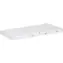 CHIPOLINO Materac składany 120x60 cm Biały, beżowe gwiazdki