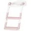 CHIPOLINO Deska sedesowa z drabinką Kiddy Pink