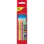 Kredki trójkątne Faber-Castell Jumbo Grip Neon - 5 szt.