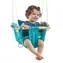 2Kids Toys Dziecięca huśtawka tekstylna 100% bawełna turkusowa / od 18 miesiąca