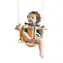 2Kids Toys Dziecięca huśtawka tekstylna 100% bawełna w paski / od 18 miesiąca