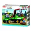 Farma Miejska Sluban M38-B0778 Ciągnik z przyczepą do transportu drewna / kompatybilny z Lego / Liczba figurek|sztuk: 2|209 / od 6 lat