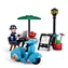 Motocykle Sluban Town M38-B0717D Jeździec na skuterze / Kompatybilny z Lego / Liczba figurek|części: 1|67 / od 6 lat