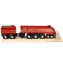Replika lokomotywy księżnej Hamilton Bigjigs Rail + 3 tory / od 3 lat