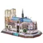 Puzzle 3D CubicFun Katedra Notre Dame - LED / 149 elementów / 39,5 x 22 x 28 cm / od 8 lat