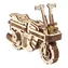 Ugears 3D drewniane puzzle mechaniczne Składana hulajnoga / od 14 lat / 192 elementy / Poziom trudności: niski