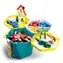 Sluban Bucket Bricks M38-B0829 Wiadro z klockami zielone / Ilość sztuk|figurek: 2|334 / od 4 lat